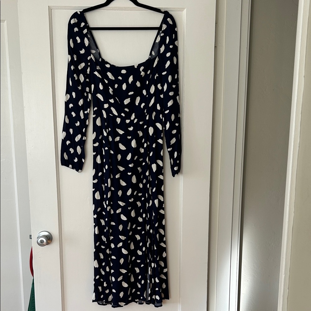 Reformation long sleeve dress